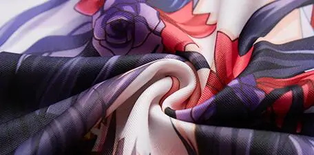 2WAY Tricot dakimakura cover fabric, a fine and stretchy knit