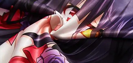 Peach Skin dakimakura cover fabric with a smooth, matte surface