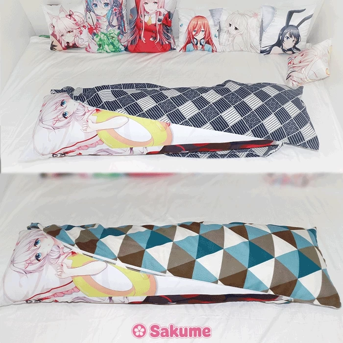 Dakimakura Black Privacy Sleeve — 1